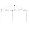 10' x 10' Simple Push Straight Leg Canopy (100 Sq. ft.)