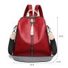 High Quality Backpack Women Soft Leather Backpack Female WhiteTravel Back Pack School Backpacks for Girls Sac A Dos Hot