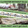 11/33 Teeth Survival Chain Saw Hand ChainSaw Hand Steel Wire Saw Outdoor Wood Cutting Emergency Wire Kits Camping Hiking Tool